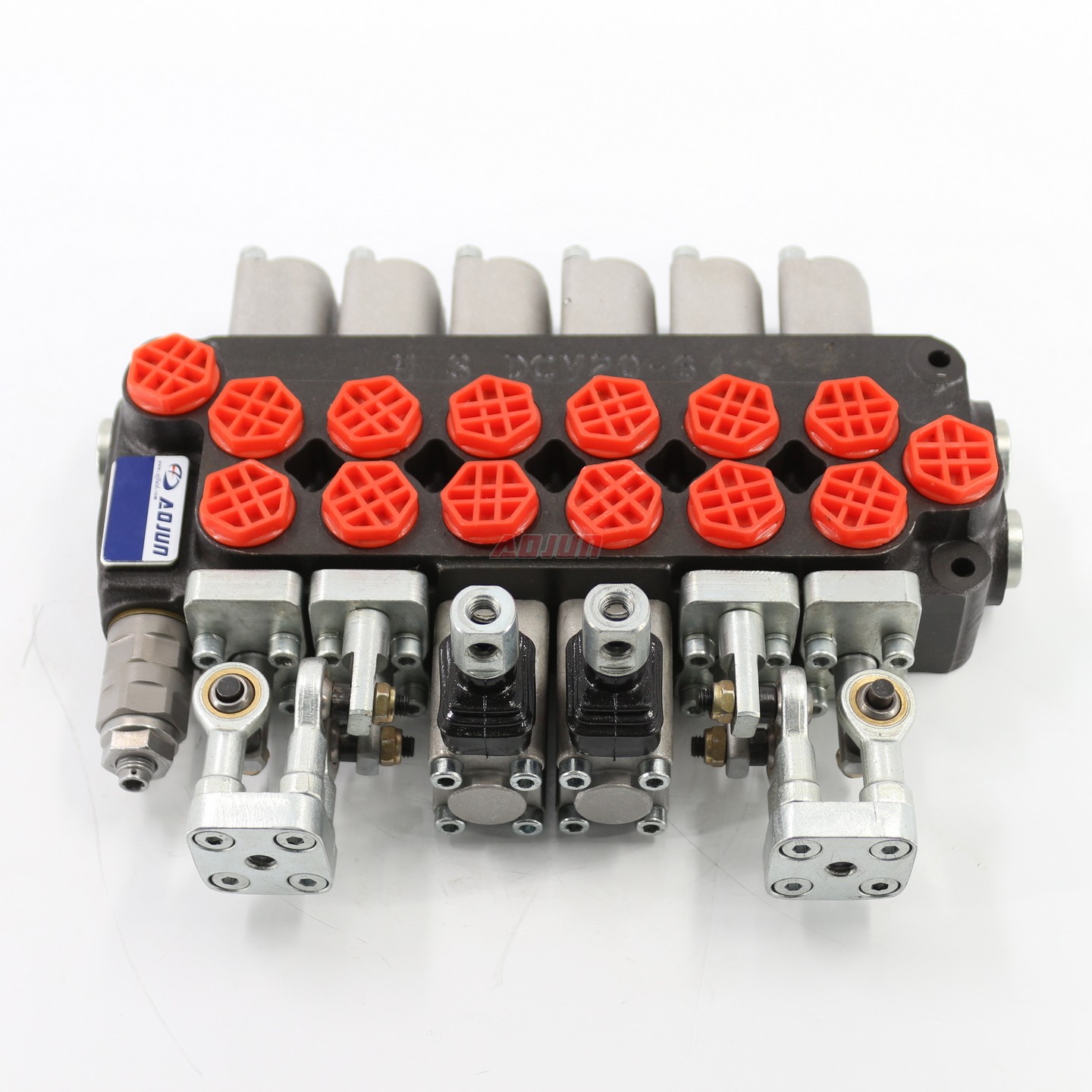 6 Spool Manual and Joystick Monoblock Directional Valve DCV20